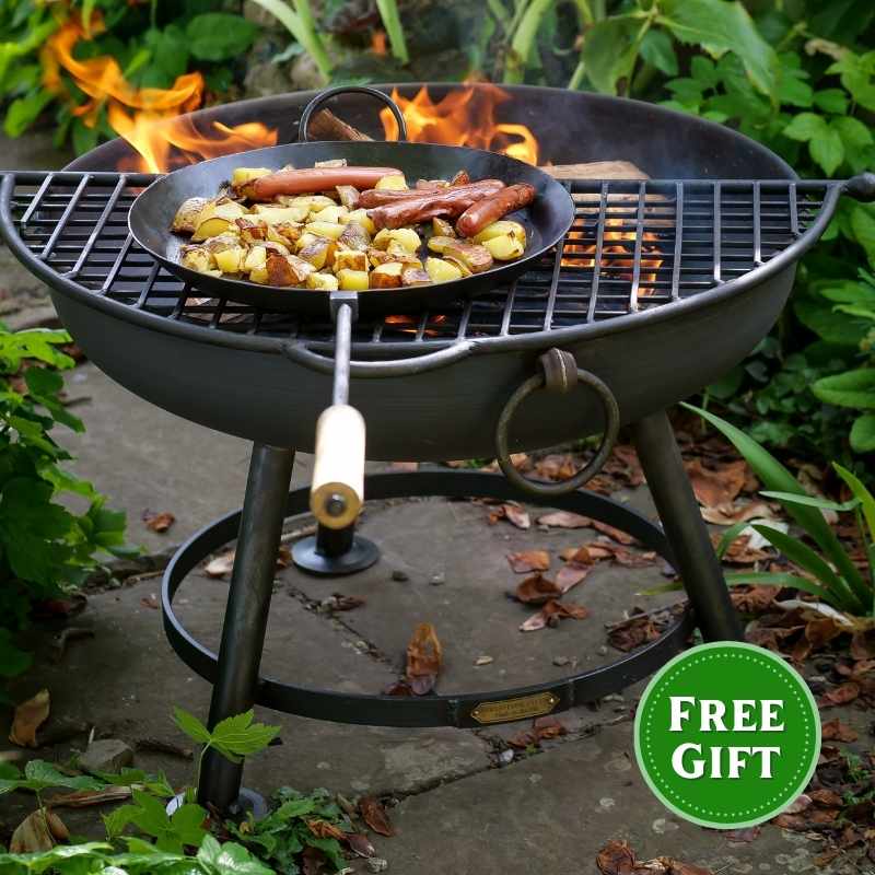 Firepits UK Classic Fire Pit Collection 50 to 90 cm British Steel