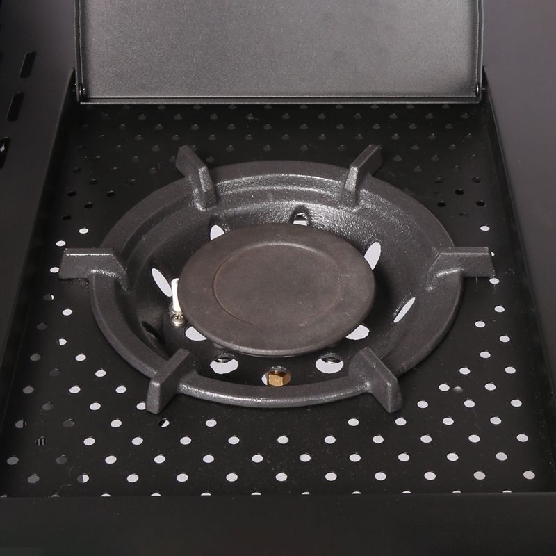 Halmo 4 Burner Premium Gas Barbecue with Side Burner Black