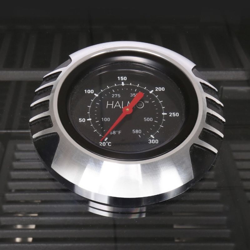 Halmo 4 Burner Premium Gas Barbecue with Side Burner Black