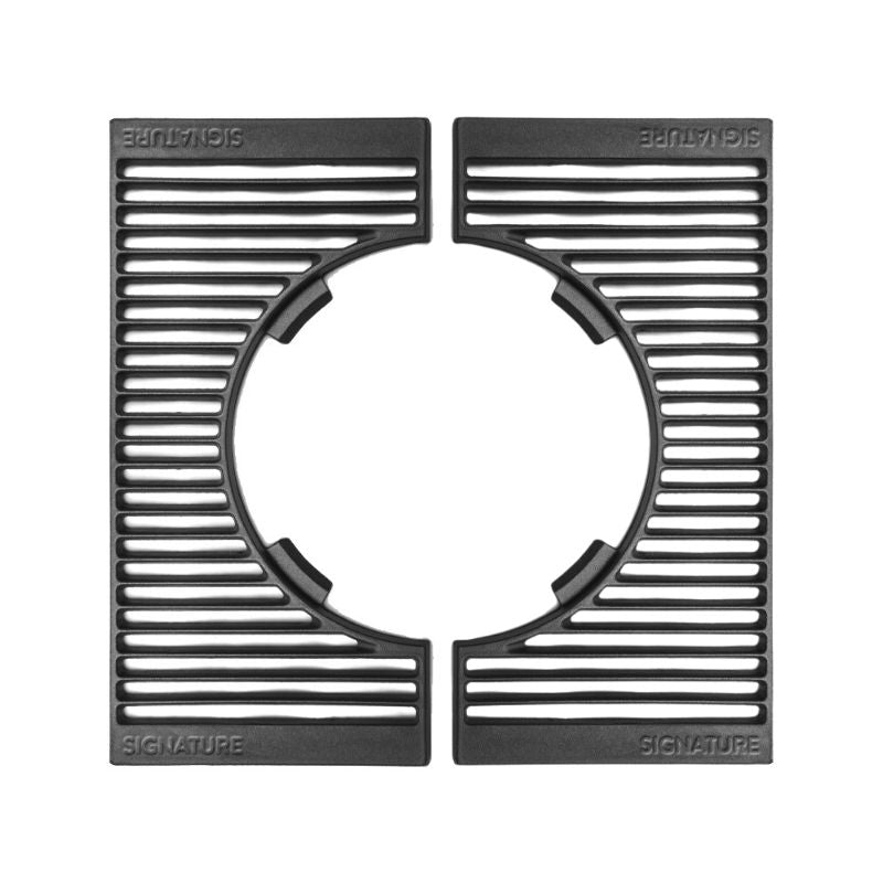 Halmo PLATFORM Cast Iron Rectangular Grid for Centre Chef System