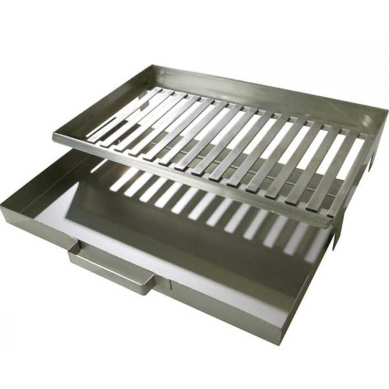 Buschbeck Stainless Steel Fire Grate & Ash Pan