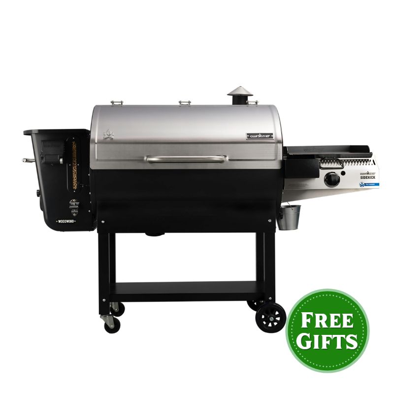 Camp Chef Woodwind 36 inch Pellet Grill with Sidekick