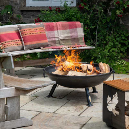 Firepits UK Celeste Fire Pit Collection 50 to 90 cm British Steel