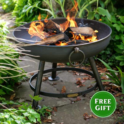 Firepits UK Classic Fire Pit Collection 50 to 90 cm British Steel