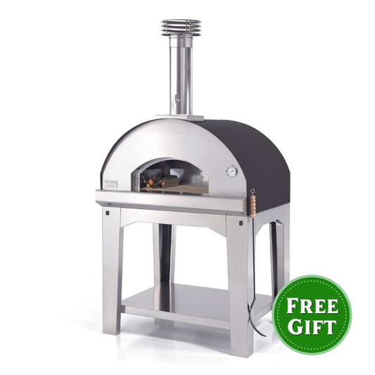 Fontana Mangiafuoco Wood Pizza Oven with Trolley