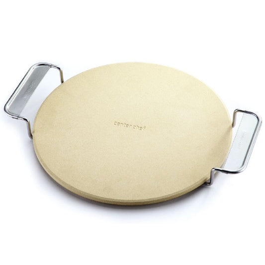 Halmo PLATFORM Round Pizza Stone and Carrier