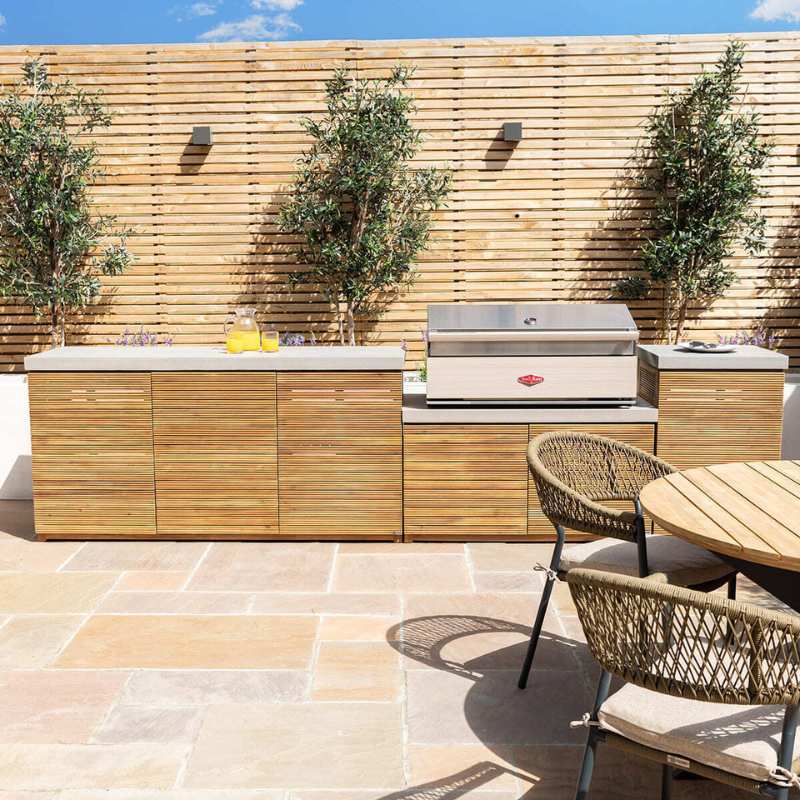 Maze Bali Outdoor Kitchen Storage Unit Large Configuration