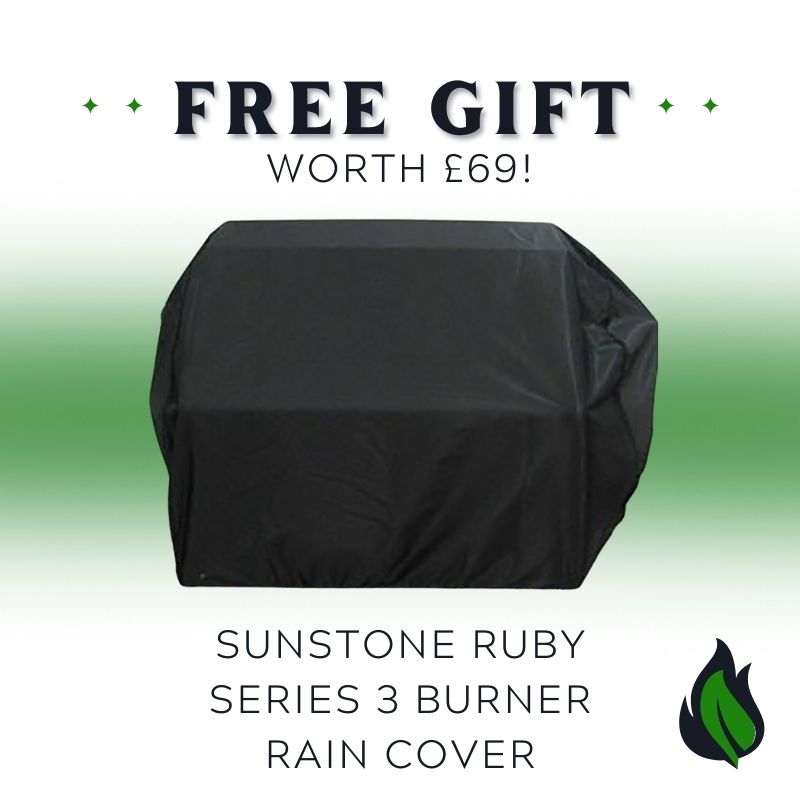 Sunstone Ruby Series 3 Burner Built-in Gas Grill
