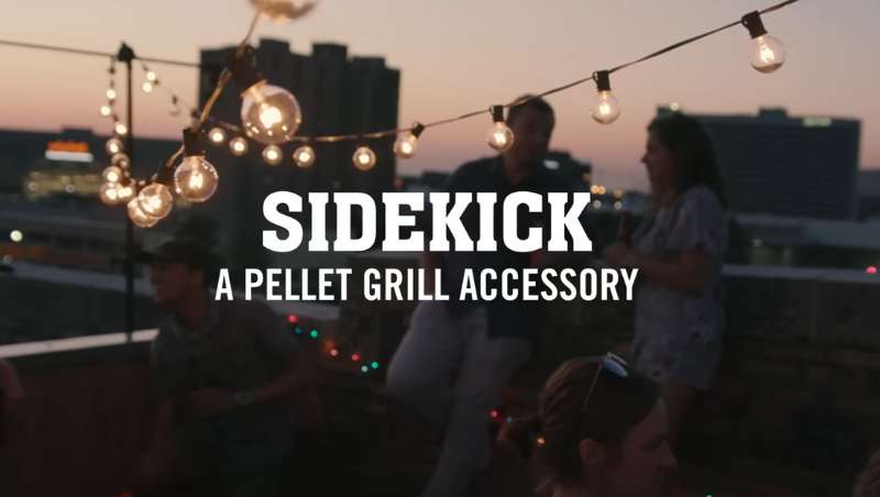 Load video: Camp Chef Pellet Grill Sidekick